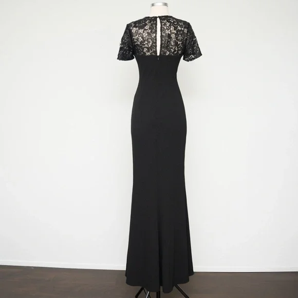 halter maxi dress black Bertie Sequin Peplum Halter Maxi Dress / Black | MESHKI main image 1